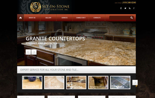 Set In Stone Restoration Web Design